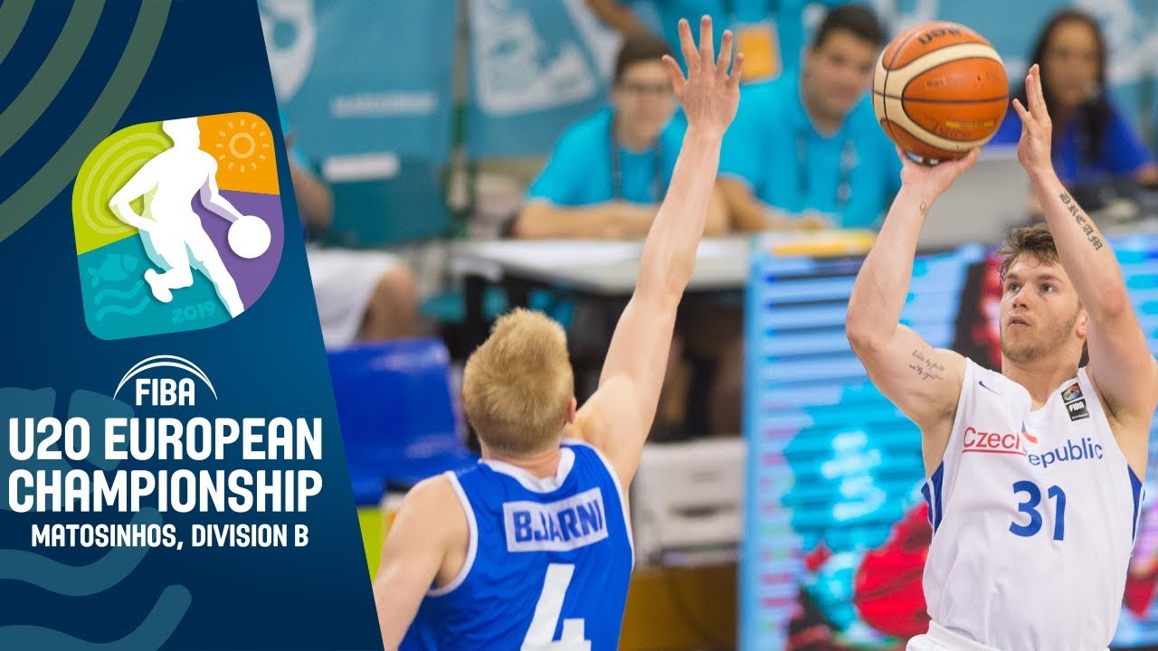 Czech Republic v Iceland - Full Game - FIBA U20 European Championship Division B 2019 islu