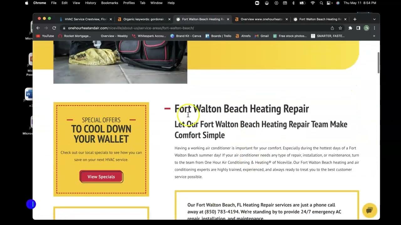 Gordon Air Conditioning air conditioning repair fort walton beach YouTube