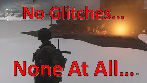 Yep, No Glitches at all... COD WW2 Perfectly Working, Bug Free Headquarters...