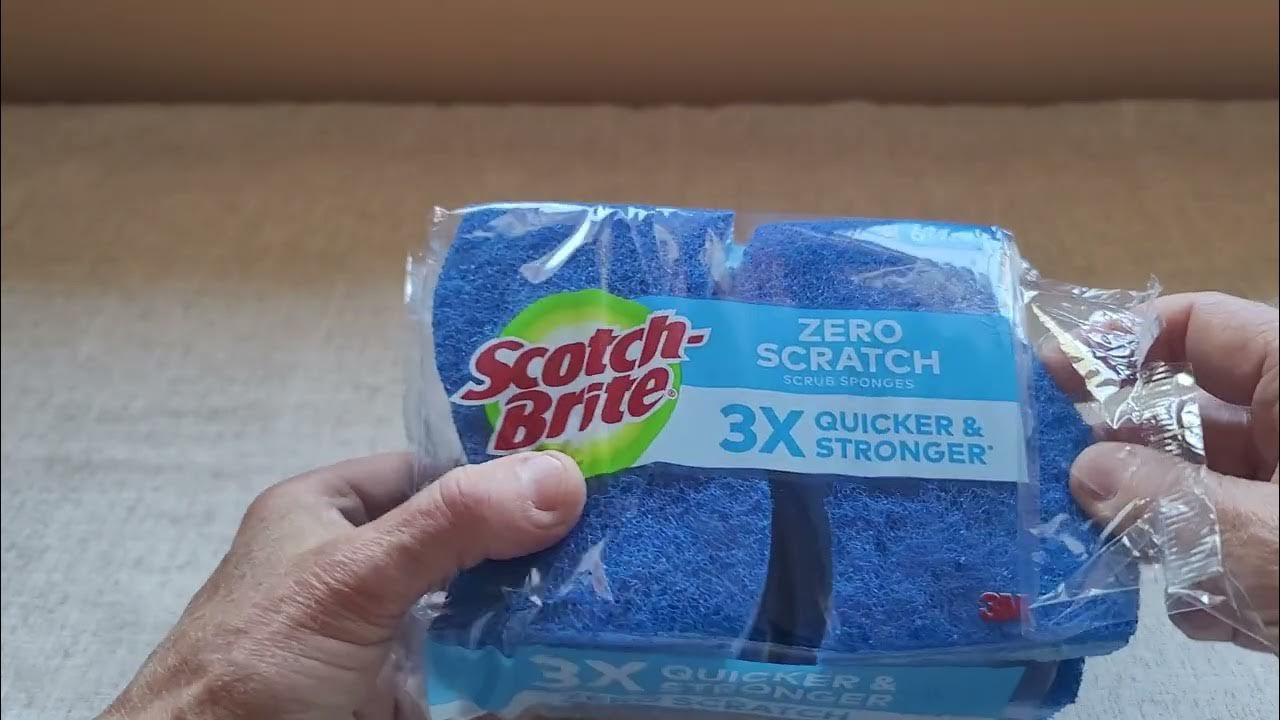 ScotchBrite ZERO SCRATCH Sponges Safe for Cookware YouTube