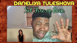 Vocal Coach REACTS TO Adele   Set Fire to the Rain cover by Daneliya Tuleshova