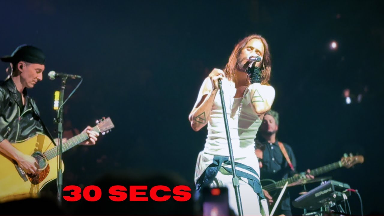 Jared Leto | Thirty Seconds to Mars | Cinematic B-Stage Acoustic Set | 