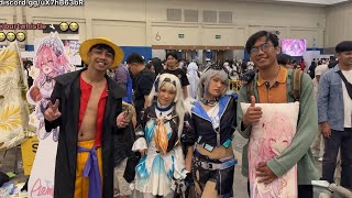 IRL PERTAMA KALI KE EVENT WIBU COMIFURO!
