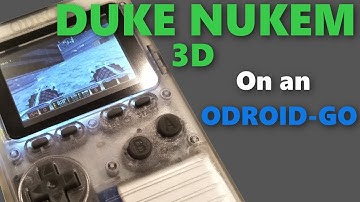 Duke Nukem 3D on ODROID-GO