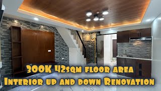 300K 42Sqm Floor area Interior up and down Renovation