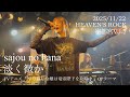 sajou no hana / 淡く微か「sajou no hana LIVE TOUR "Unfold"」HEAVEN'S ROCK宇都宮VJ-2 Nov 22, 2025