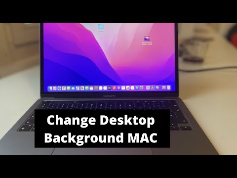 How to change Desktop Background on Mac OS 2022