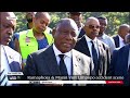 President Ramaphosa, President Masisi visit Limpopo bus crash site