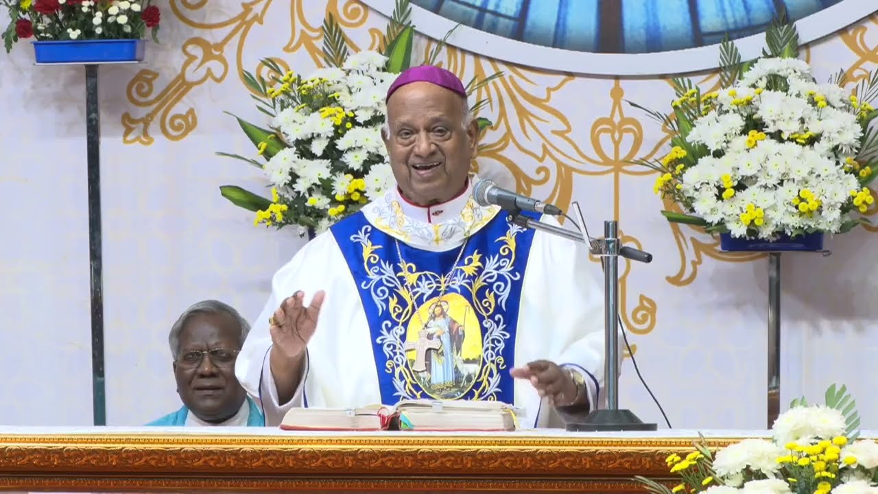 Archbishop Emeritus A. M. CHINNAPPA D.D. SDB | ஆரோக்கிய தாயே | Arockiyathaye Amma Amma