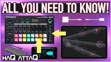 Roland MC-101 | Sampling and Sample import from iPad and iPhone | haQ attaQ