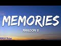 Maroon 5   memories lyrics   waga vision