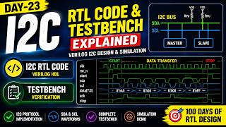 Information Day-23: I2C RTL Code & Testbench Explained | Verilog I2C Design & Simulation Update