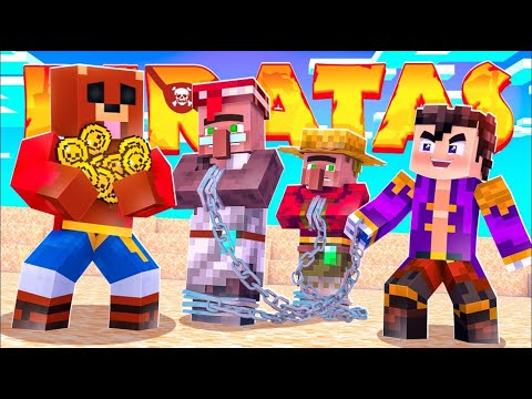 VEGETTA TRAFICA CON HUMANOS | Minecraft Piratas #9