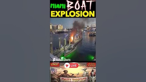 Watch this boat explode! #shortsfeed #news #newvideos