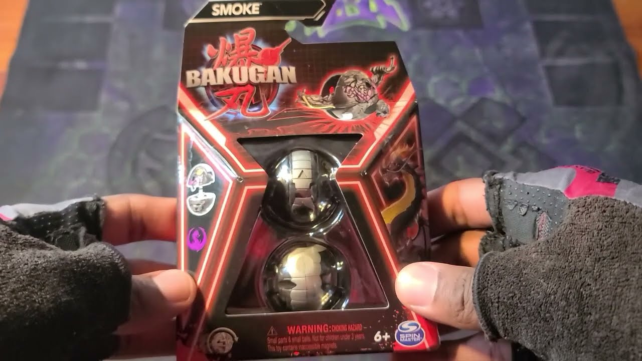 Black Smoke Bakugan 2023 Generation 3 New Dragon