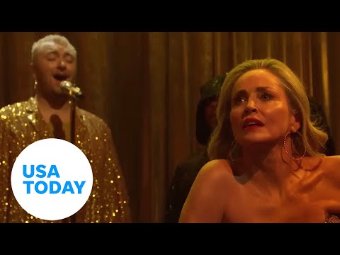 'SNL': Sharon Stone's surprise appearance during Sam Smith performance | USA TODAY