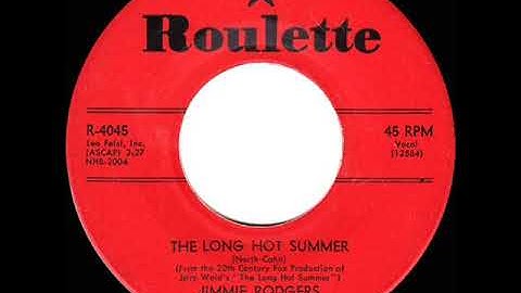 1958 Jimmie Rodgers - The Long Hot Summer