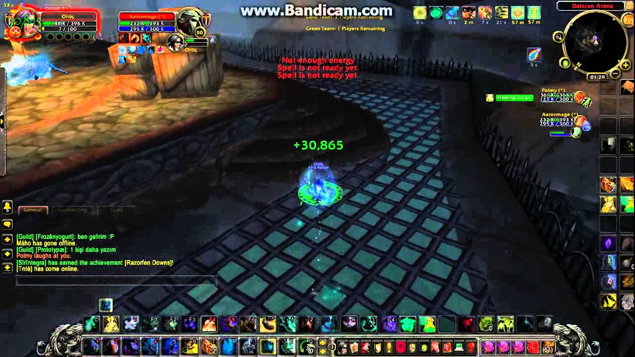 Wow 5.3 Patch Monk 1 vs 2 (Onüç)