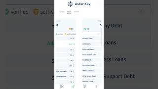 Aster Key Preview App Before Securing With Passphrase