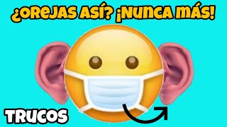 10 TRUCOS para usar MASCARILLA sin dolor de OREJAS 😷👂👍