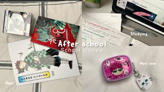 Afterschool Vlog Back To School, Studying, Afterschool Routine, Haul And More
