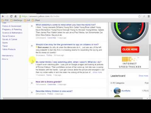Come Level Up Yahoo Answer account