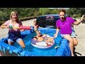 I PUT A HOT TUB IN HER TRUCK!