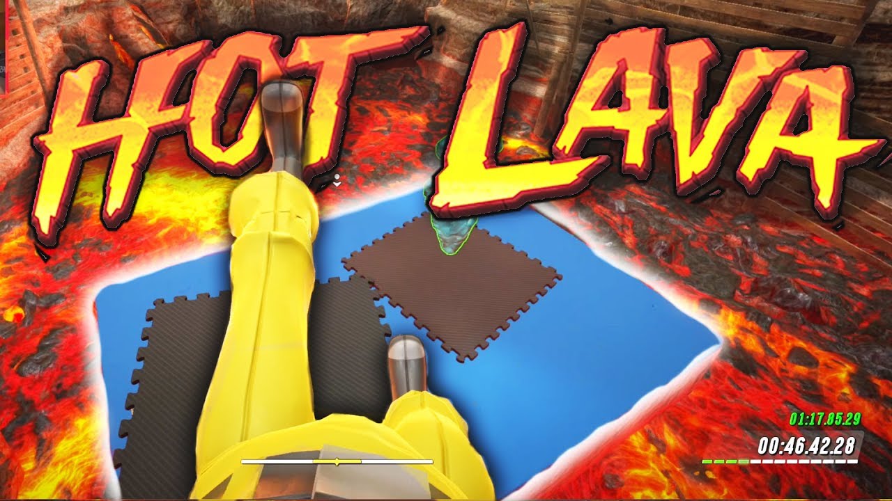 I attempted to play a game where the Floor is Lava - YouTube