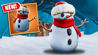 IL NUOVO PUPAZZO DI NEVE DI FORTNITE *NUOVA PATCH*