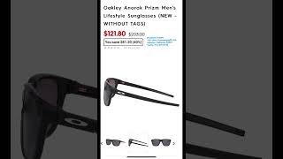 Motorhelmets Store Pick-up - Oakley Apparition & Anorak Prizm Men’s Lifestyle & Polarized Sunglasses