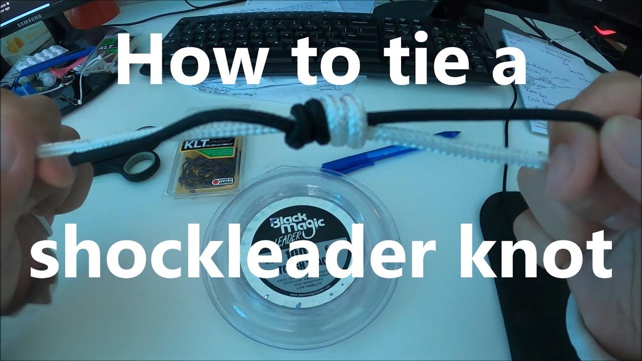 How to tie a Shockleader knot for Surfcasting - NZ Fishing Tutorial 