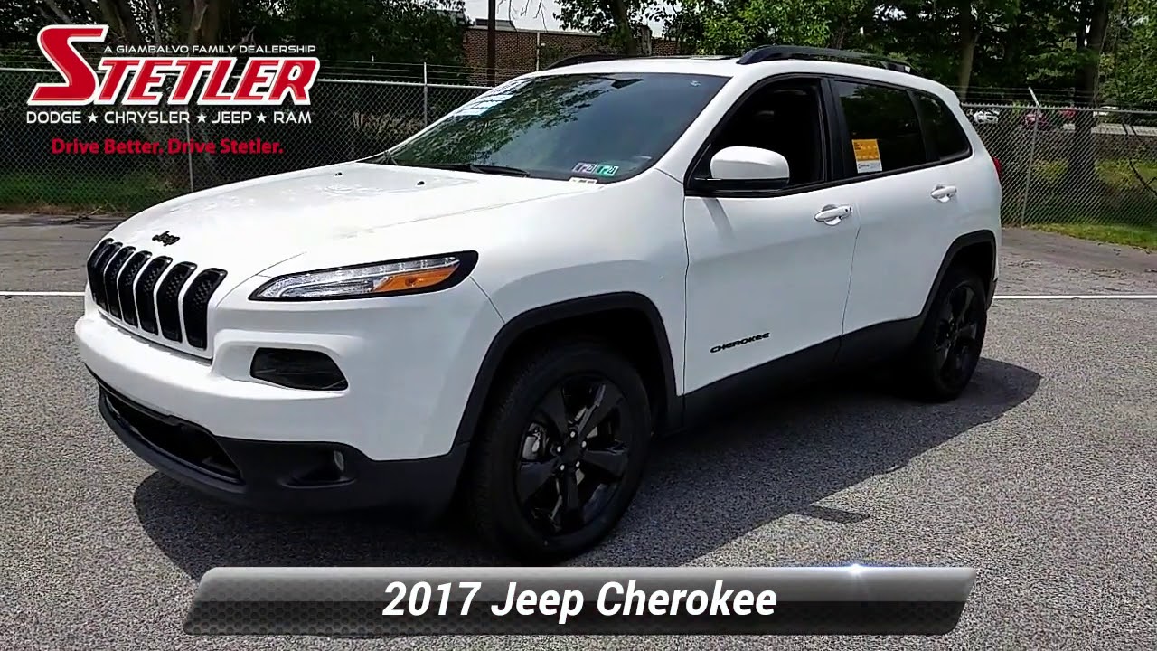 Certified 2017 Jeep Cherokee High Altitude, York, PA 306391 YouTube