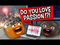 Annoying orange  lie detector challenge 3 do you love passion