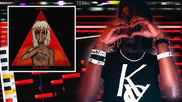 How To Make DISTORTED "PSYKOTIC" Beats For OSAMASON | FL STUDIO TUTORIAL