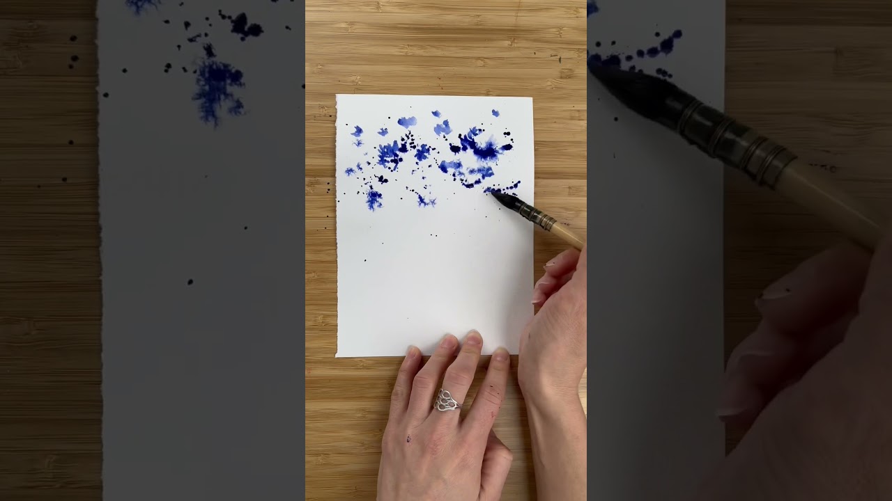 Watercolor easiest painting idea (How do you like it?) 