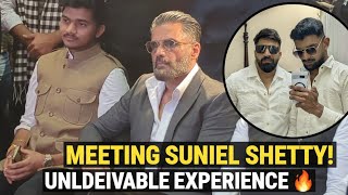 Bachpan se jinko parde par dekha,aaj unke sath screen share karne kamauka mila#SunilShetty#Bollywood