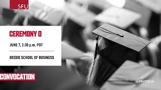 SFU June 2023 Convocation Ceremony D