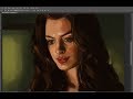 [pccss] 포토샵 - 앤해서웨이 그리기 / Anne Hathaway speedpainting