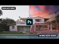 EASY Sky Replacements in Photoshop! NEW A.I. Tech