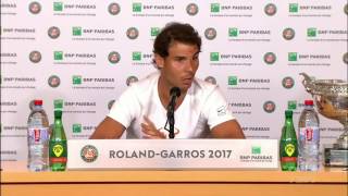 Final Press Conference Rafael Nadal's Mindset Accepting doubt