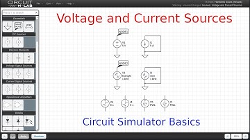 Voltage and Current Sources - Circuit Simulator Basic Elements