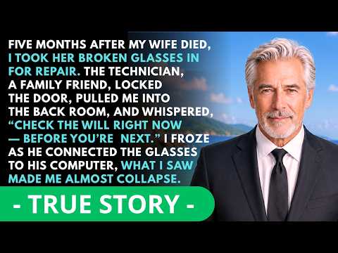 I Took My Late Wife’s Glasses For Repair—The Technician Whispered, “Check The Will" Calm Dad Stories