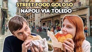 CIBO DI STRADA GOLOSO NAPOLI Via Toledo🍕🍦