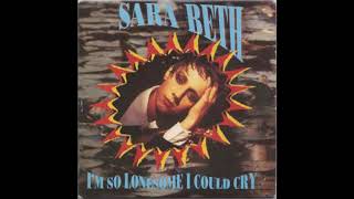Video thumbnail of "Sarah  Beth - I'm so lonesome I could cry (HQ)"
