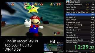 70 Star N64 1:37:12 nintendofanboy08