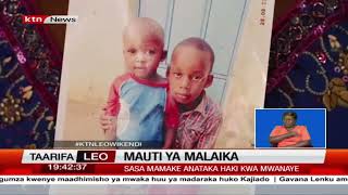 Mama mmoja alilia haki baada ya mwanawe kufariki wakizuiliwa korokoroni