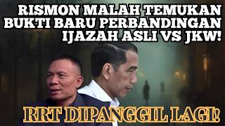 AKHIRNYA DISANDINGKAN! IJAZAH ASLI VS MILIK JKW! CUMA RISMON YANG BERANI LAKUKAN INI!