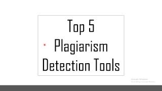 الاقتباس العلمي للابحاث | افضل 5 برامج لقياس وتحديد نسبة الاقتباس | Top 5 Plagiarism Detection Tools screenshot 2