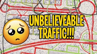 Never-Ending Traffic makes 30,000 Citizens FLEE in Cities Skylines!