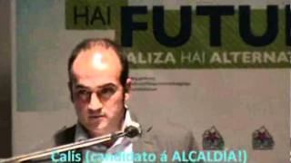 Mitin BNG Mondariz. Intervención de Xoán Carlos Montes Bugarín -Calis- (I)